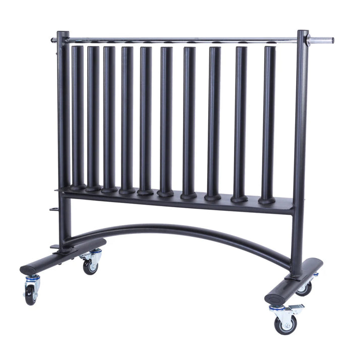 Jordan studio dumbbell rack in black