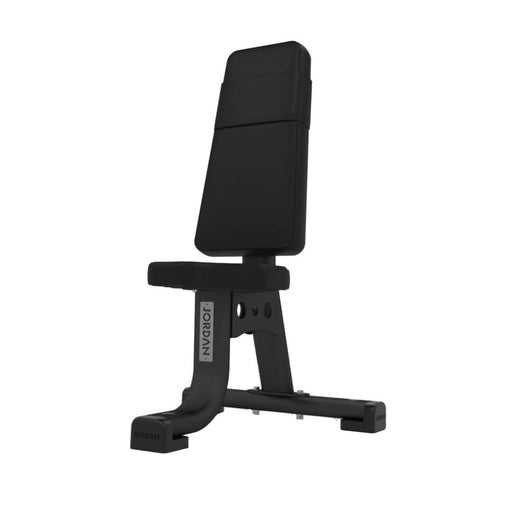 Jordan upright utility weight bench in black