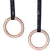 Pair of Jordan wooden gym rings