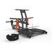 front left view of the booty builder belt squat machine