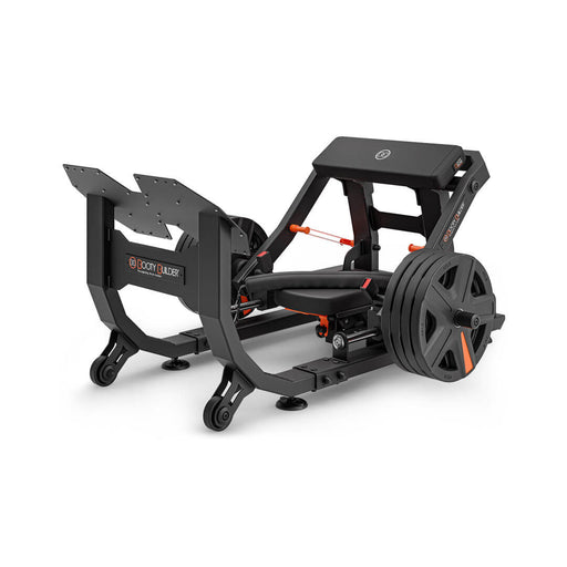 angled front view of the booty builder platinum v4 hip thrust