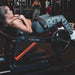 woman performing hip thrusts using the booty builder v4