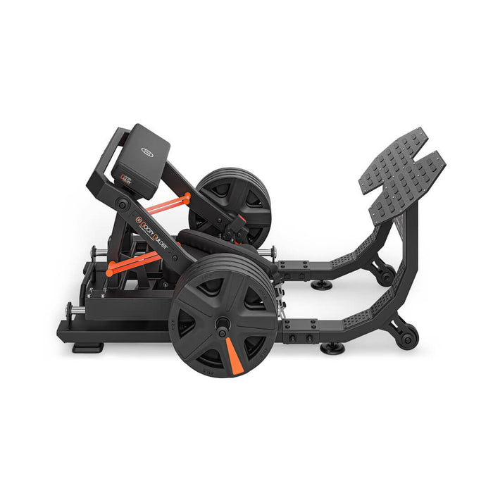 side view of the booty builder platinum v4 hip thrust
