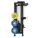 side view of the jordan j75 cable rack with weight plates