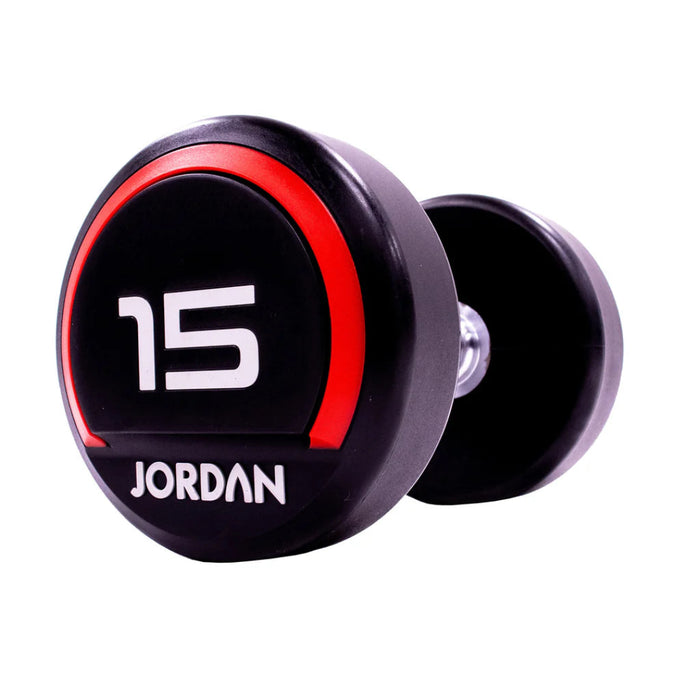 15kg Jordan Premium Urethane Dumbbells
