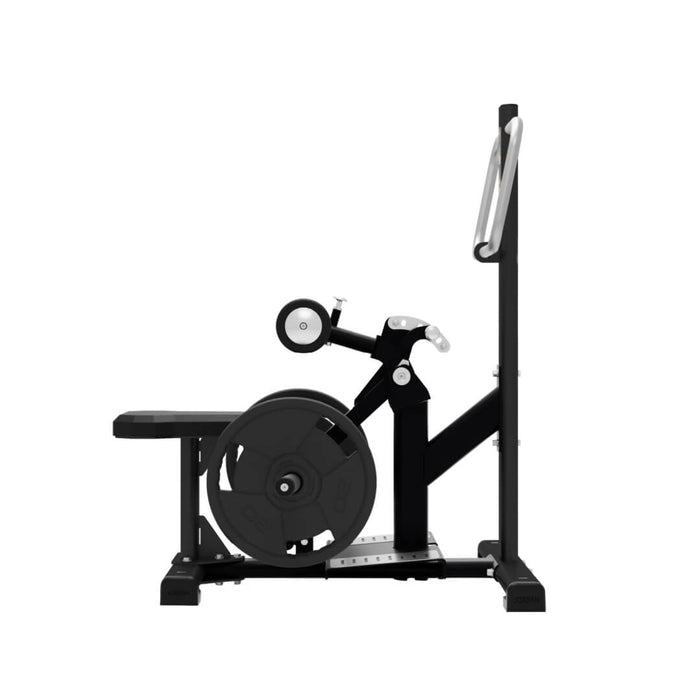side view of the jordan hip thrust machine