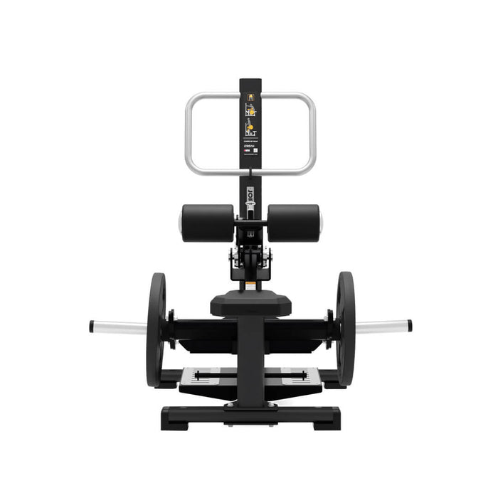 front view of the jordan hip thrust machine